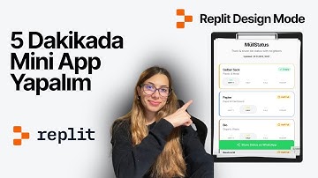 Replit Design Mode ile 5 Dakikada Uygulama Deployluyoruz! 🔥