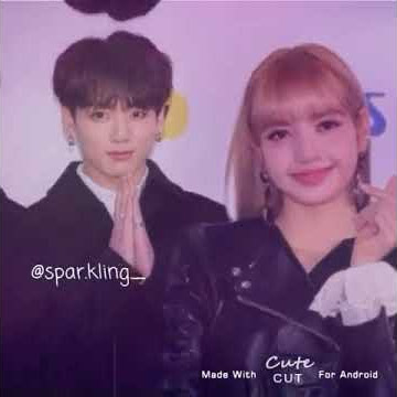 CCP TERKEREN BTS JUNGKOOK DAN LISA😚