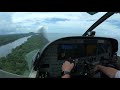 Landing on runway 33 in Tortuguero, Costa Rica