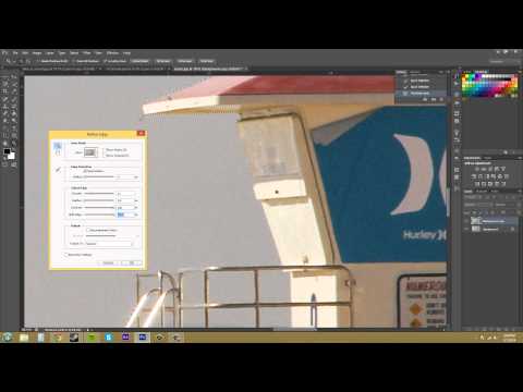 Photoshop CS6 Tutorial - 37 - Fine Tuning Your Selection Edges