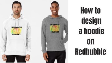 How to design hoodies on Redbubble