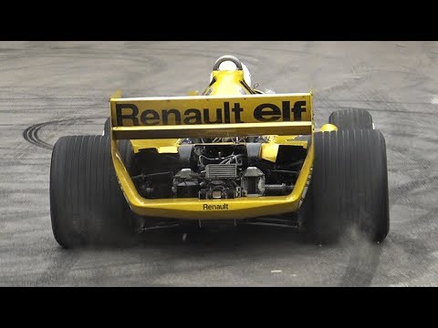 Renault RS01 F1 V6 Turbo Sound - The First Turbocharged F1 In Action at Goodwood FoS!