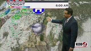 Monday evening forecast: Cold front to arrive midweek