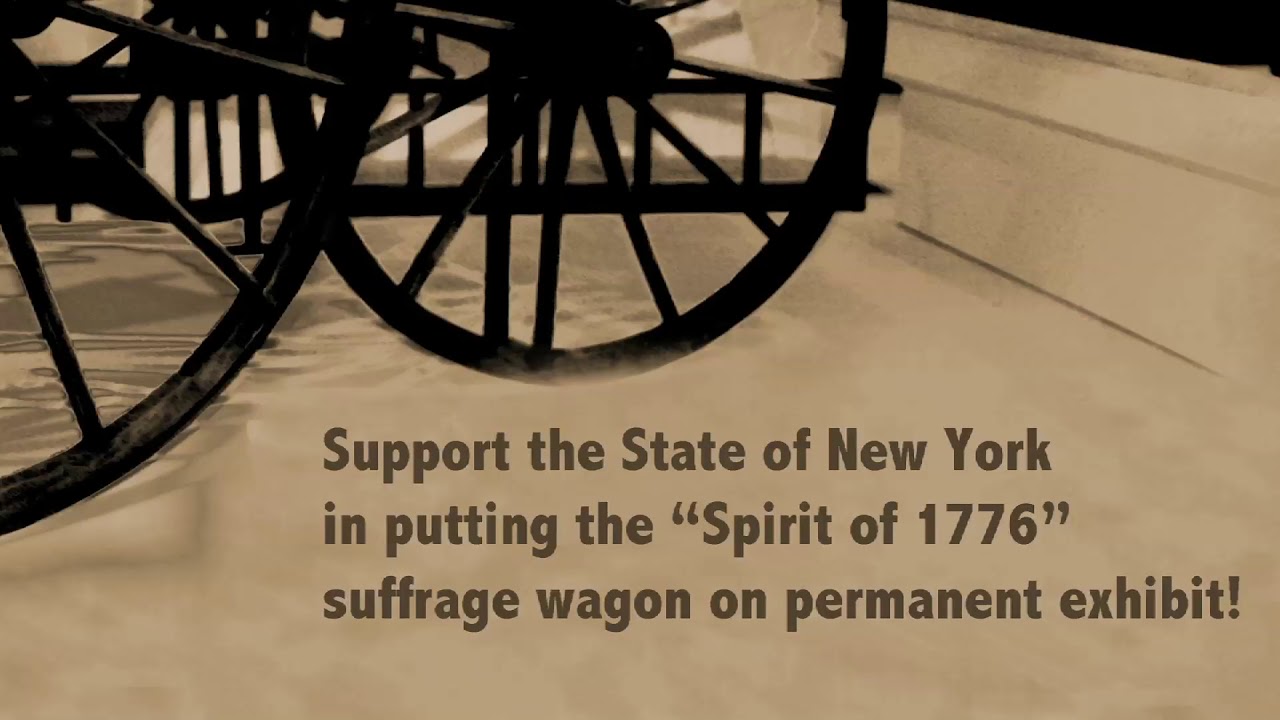 Follow the Suffrage Wagon—the "Spirit of 1776"