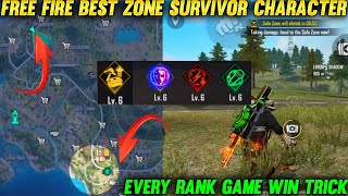 Best zone survivor character free fire || How to zone survive in free fire || zone survive kaise kre screenshot 5
