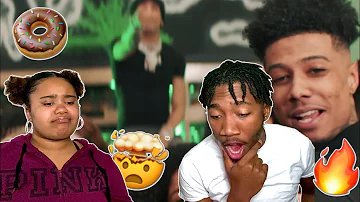 Blue face ft.NLE Choppa - Holy Moly (Official Music Video) Reaction