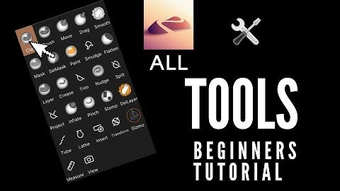 Nomad sculpt - tools