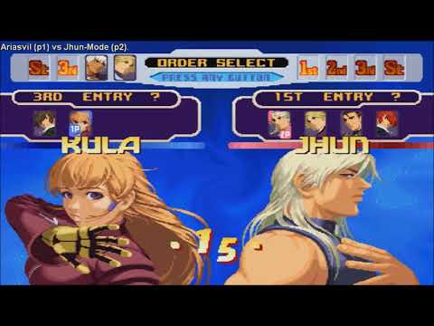 Fightcade - The King Of Fighters 2000 - Ariasvil(BRA) Vs Jhun-Mode(BRA)