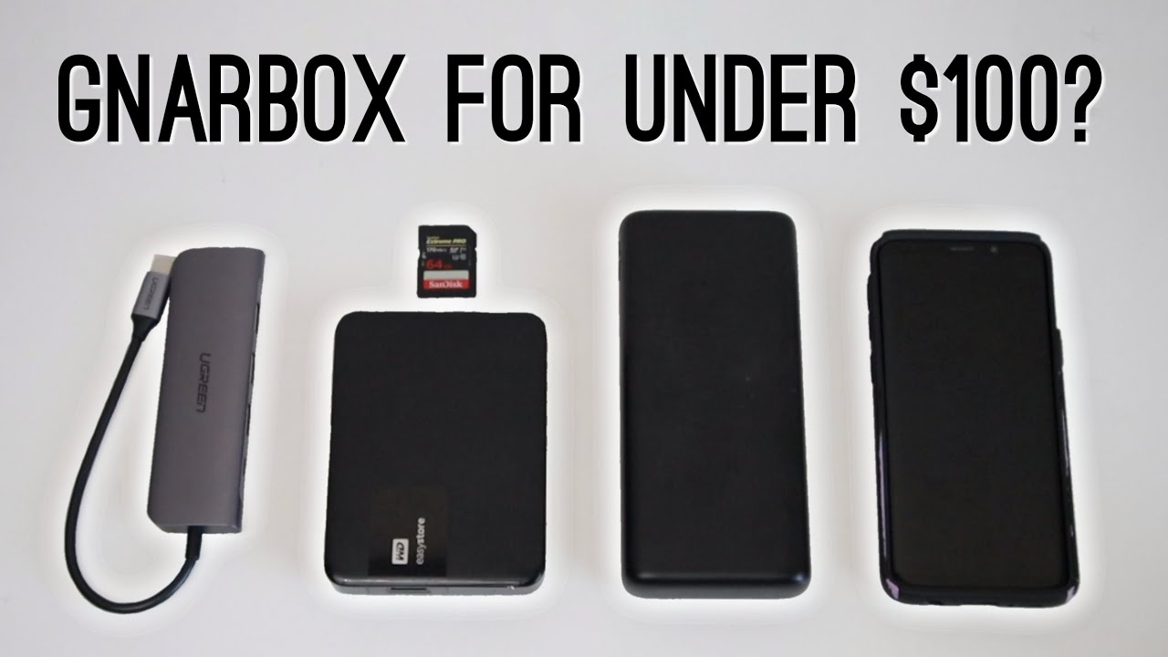 CHEAP Gnarbox Alternative Backup Photos Without a Computer YouTube