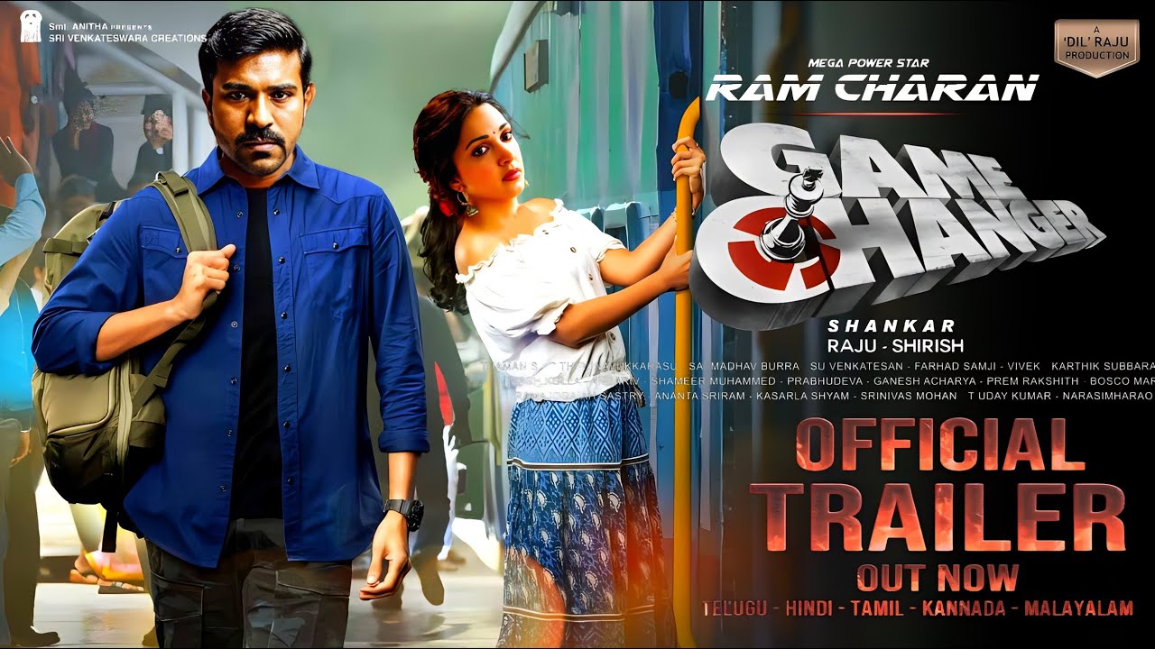 GAME CHANGER - Ramcharan Intro First Look Teaser|Game Changer Official ...