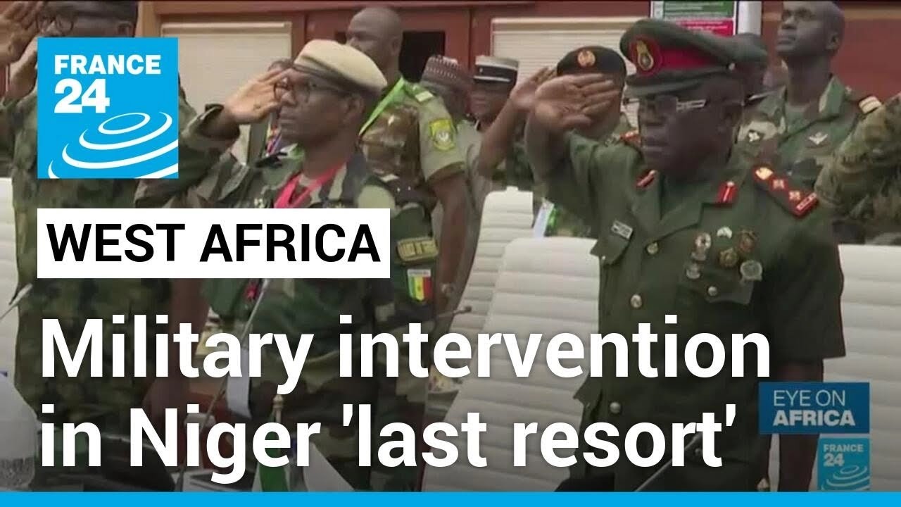 West Africa bloc says military intervention in Niger 'last resort' • FRANCE 24 English