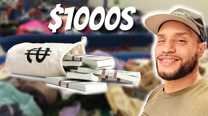 MAKE $1000s WEEKLY selling "THESE" items from the GOODWILL BINS!