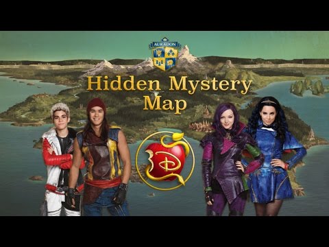 Disney’s Descendants: Hidden Mystery Map (Search & Find Gameplay)