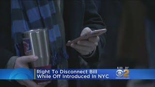 NYC Considers 'Right To Disconnect' Bill