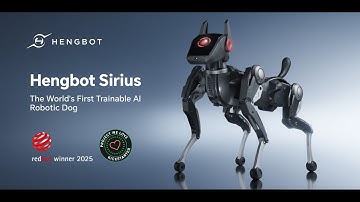 Meet Sirius—The World’s First Lifelike, Trainable AI Robot Dog!  🤖🐶