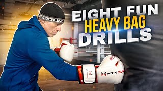 Eight 'Fun' Heavy Bag Drills