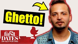 ER KOMMT AUS DEM GHETTO! | First Dates