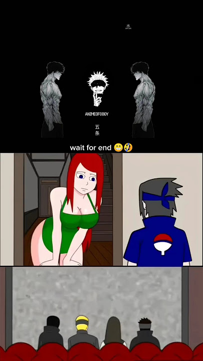 Naruto squad react sasuke on kushina 😂 #naruto #viral #reaction #animation #viral #funny #video