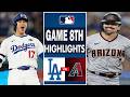 Los Angeles Dodgers Vs Arizona Diamondbacks Game 8th Highlights March 27,2026 MLB Season 2026