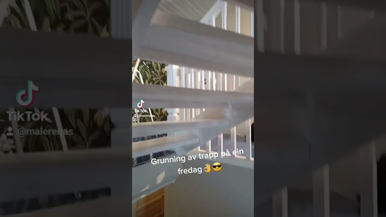 Grunning av trapp. 