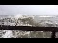 Rogue wave crashes headon through window after breakfast, Santa Barbara