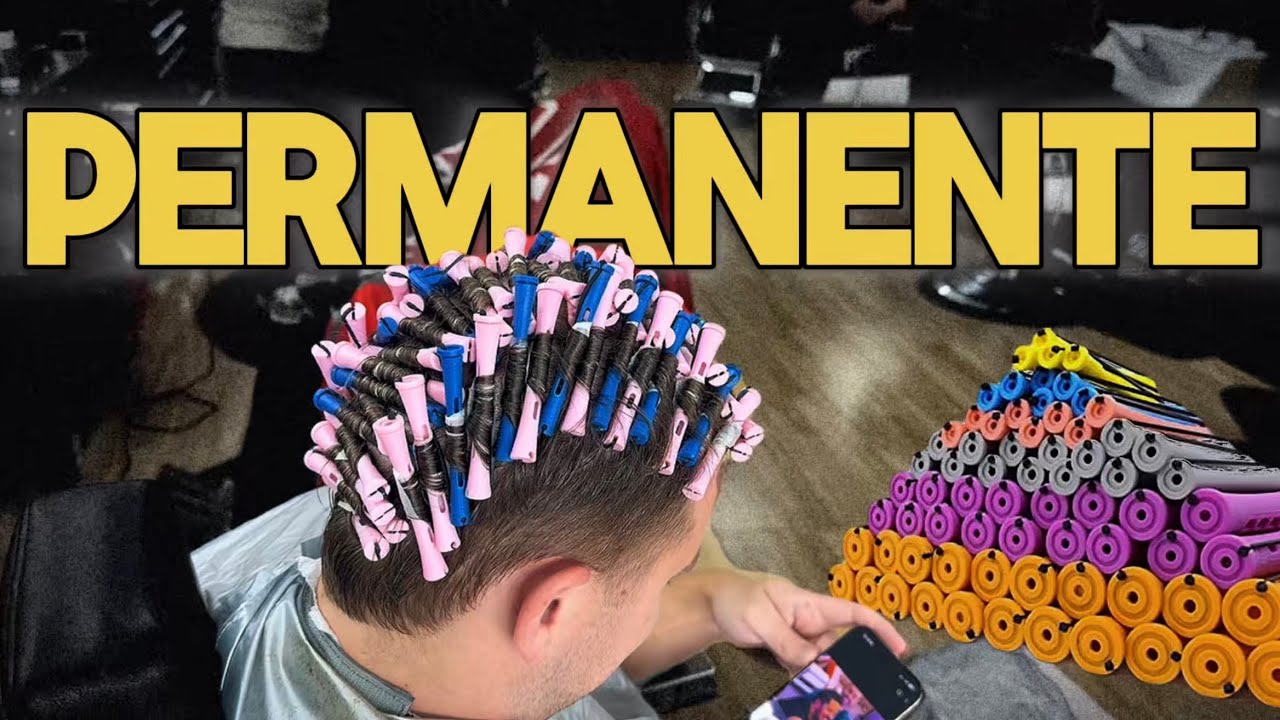 PERMANENTE para hombres | paso a paso 