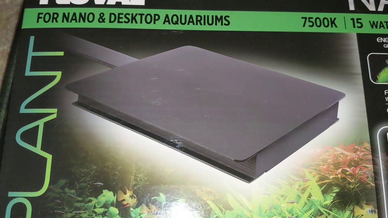 Hagen Fluval Plant Bluetooth Nano LED Aquarium Light PAR DATA TEST