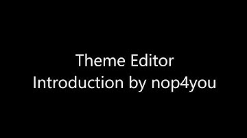 nop4you the best nopCommerce plugins  - Theme Editor