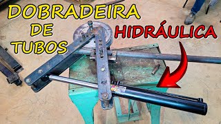 DOBRADEIRA DE TUBOS HIDRAULICA  Electric/Hydraulic Tubing Bender