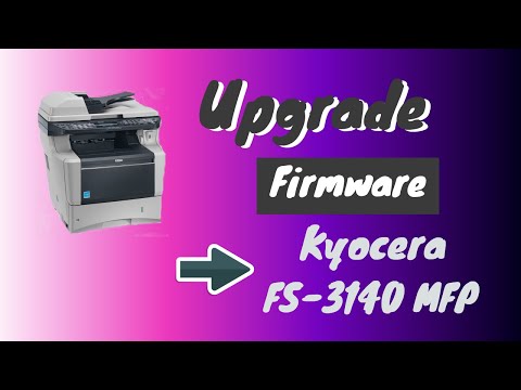 Upgrade Firmware Kyocera FS 3140 MFP
