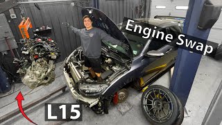 Pulling the Engine on My 10th Gen Civic (K Swapping My Si) Ep.7