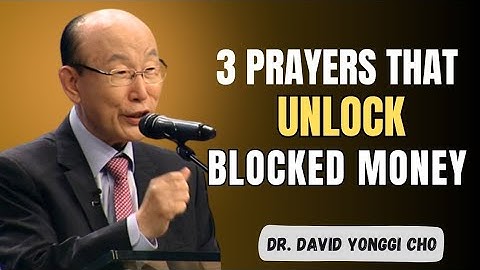 Say These 3 Prayers to Unblock Your Finances and Receive God