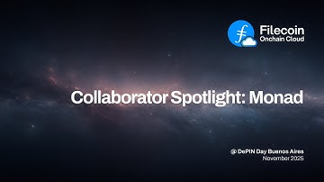 Collaborator Spotlight: Monad | Filecoin Onchain Cloud Launch