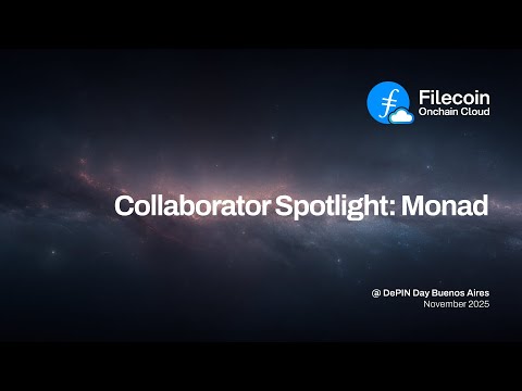 Collaborator Spotlight: Monad | Filecoin Onchain Cloud Launch