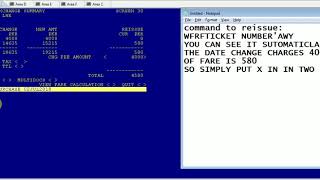 Sabre Training how to exchange ticket in 3 easiest steps