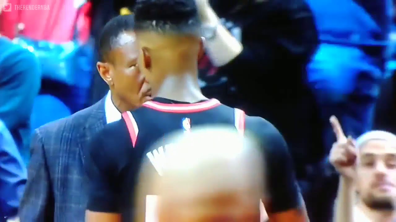 Dwane Casey Yells F--k You To Hawks Coaches