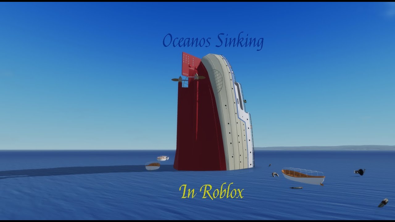 Trying out VVG's Oceanos sinking recreation | Survive A Sinking Cruise ...