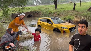 Puri Mamu Family Pani Mein Doob Gai 😱
