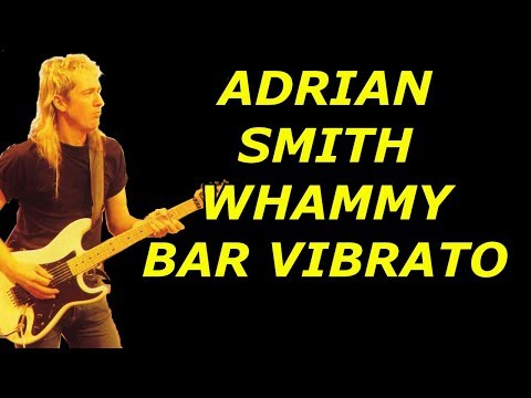 Comment utiliser la barre de coup dur comme Adrian Smith