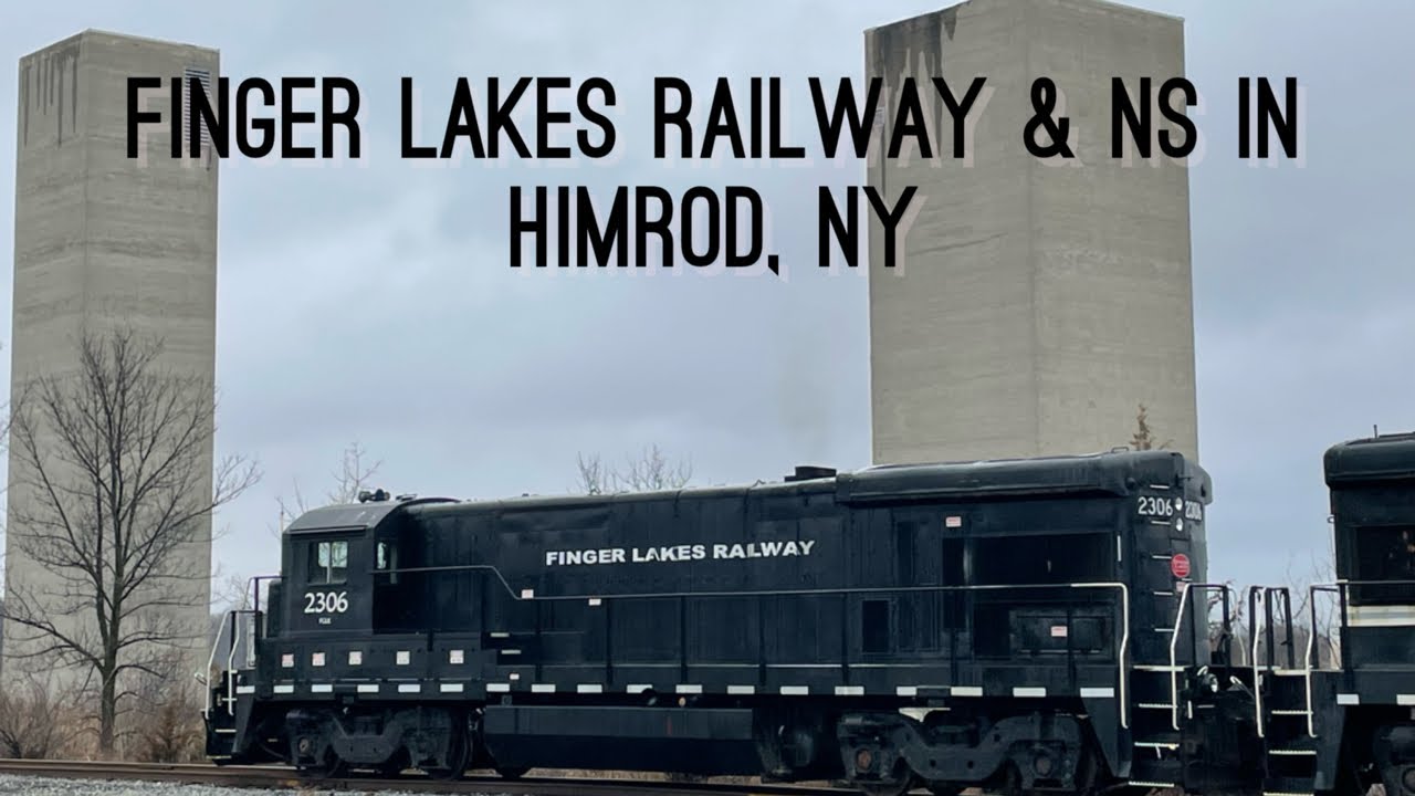 Finger Lakes Railway & Norfolk Southern Railroad in Himrod, NY.