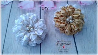 🎀 Нарядные школьные банты 🎀 Канзаши 🎀 Ribbon bow Kanzashi 🎀 Hand мade 🎀 DIY