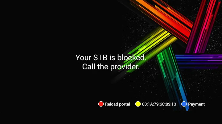 WHERE IS MY MAC IN STB EMU