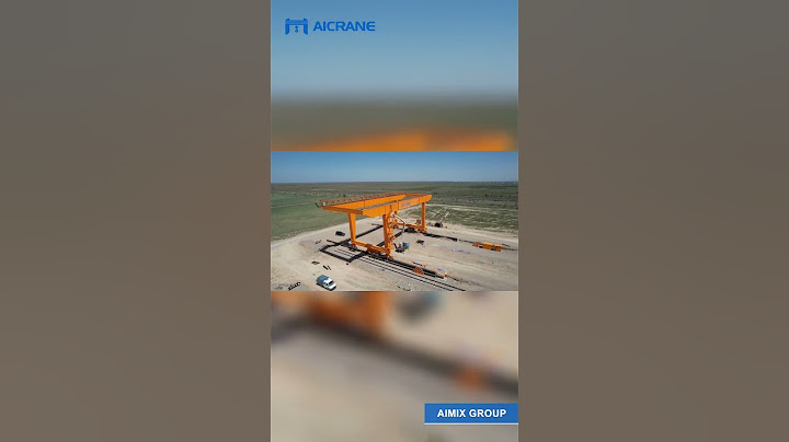 45 Ton Rail Mounted Gantry Crane Installation at Almaty Container Yard - Aicrane