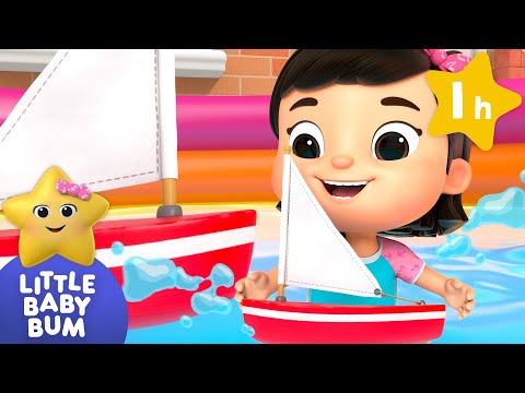 Baby Splashing in the water  | Playtime songs | Little Baby Bum