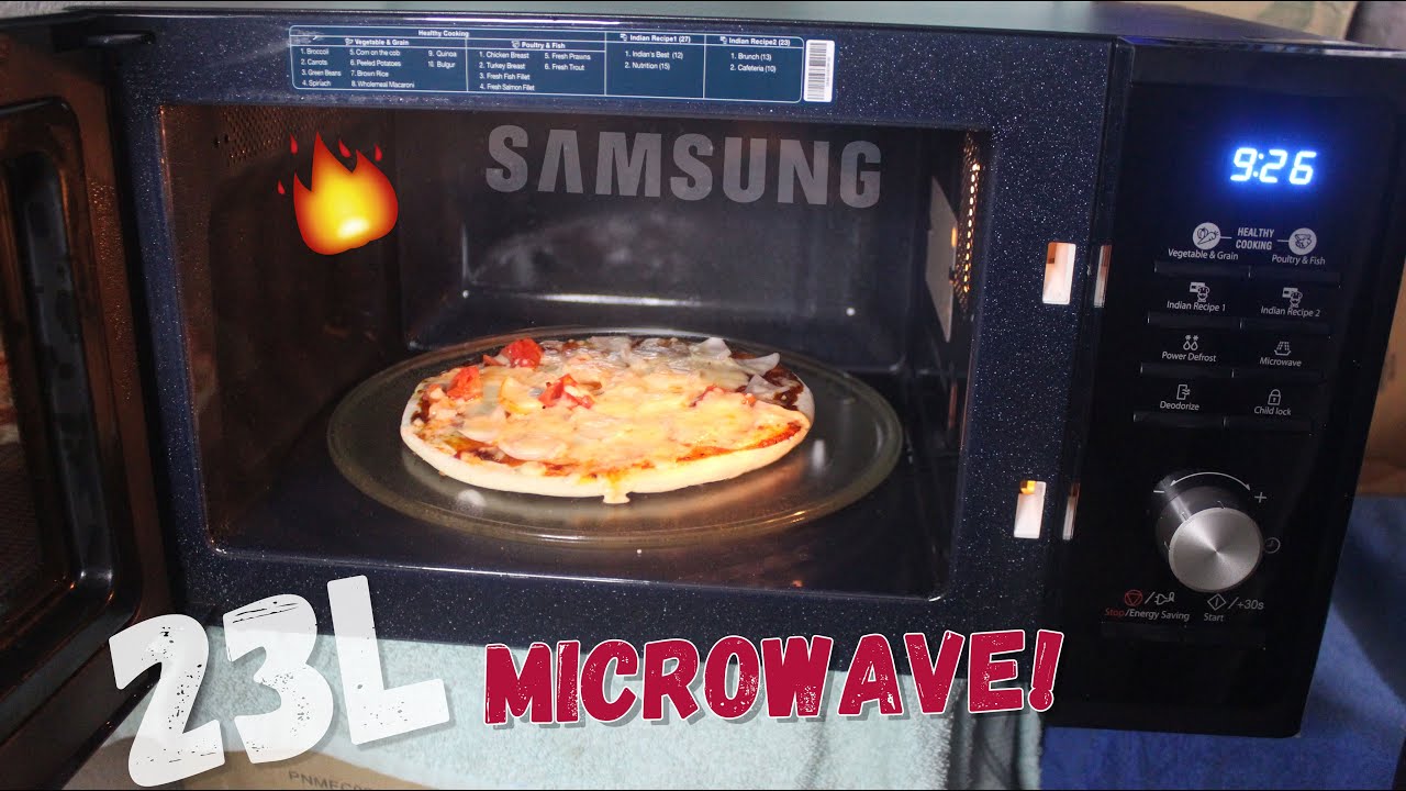 ₹5571 Samsung 23L Solo Microwave Oven Review, Demo, Unboxing