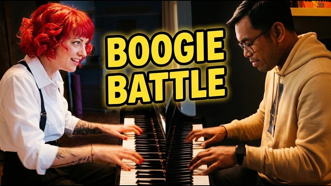 When Two Boogie Pianists Meet | Jojo Carpenter & Eeco Rijken Rapp