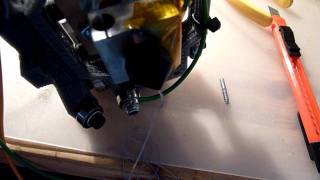 Makerbot 0,5mm nozzle on the Wade's extruder
