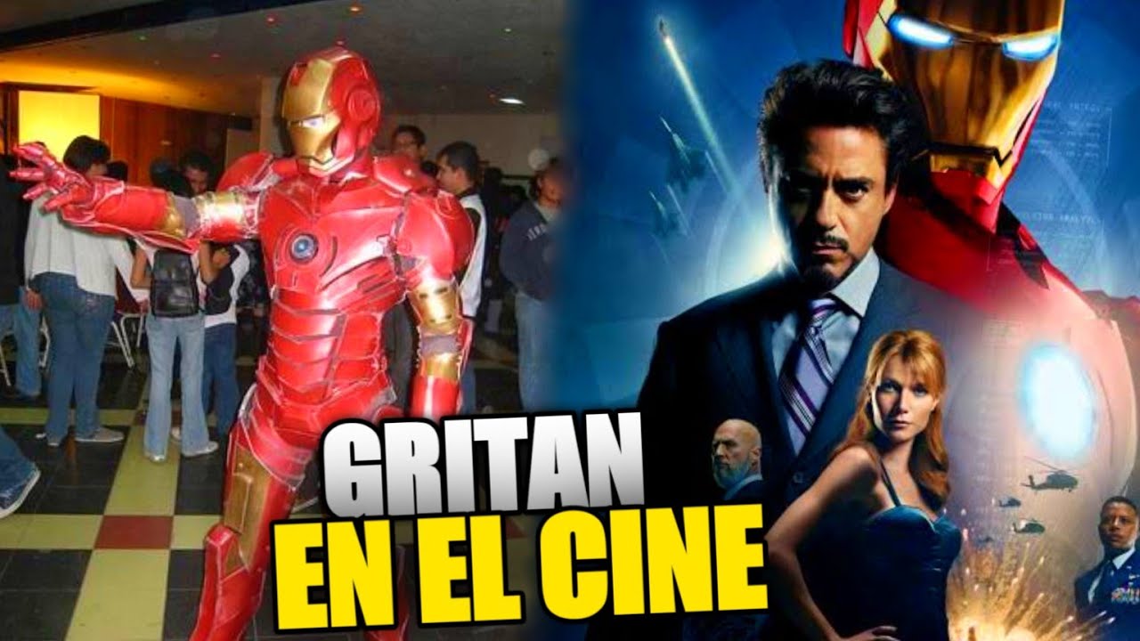 ¡WTF! Así se vivió Ironman en 2008! Promocionales + Fans gritando en Función de Media noche!!
