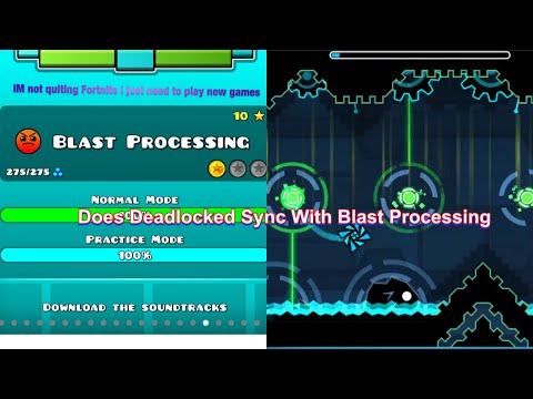 Does Deadlocked Sync With Blast Processing?