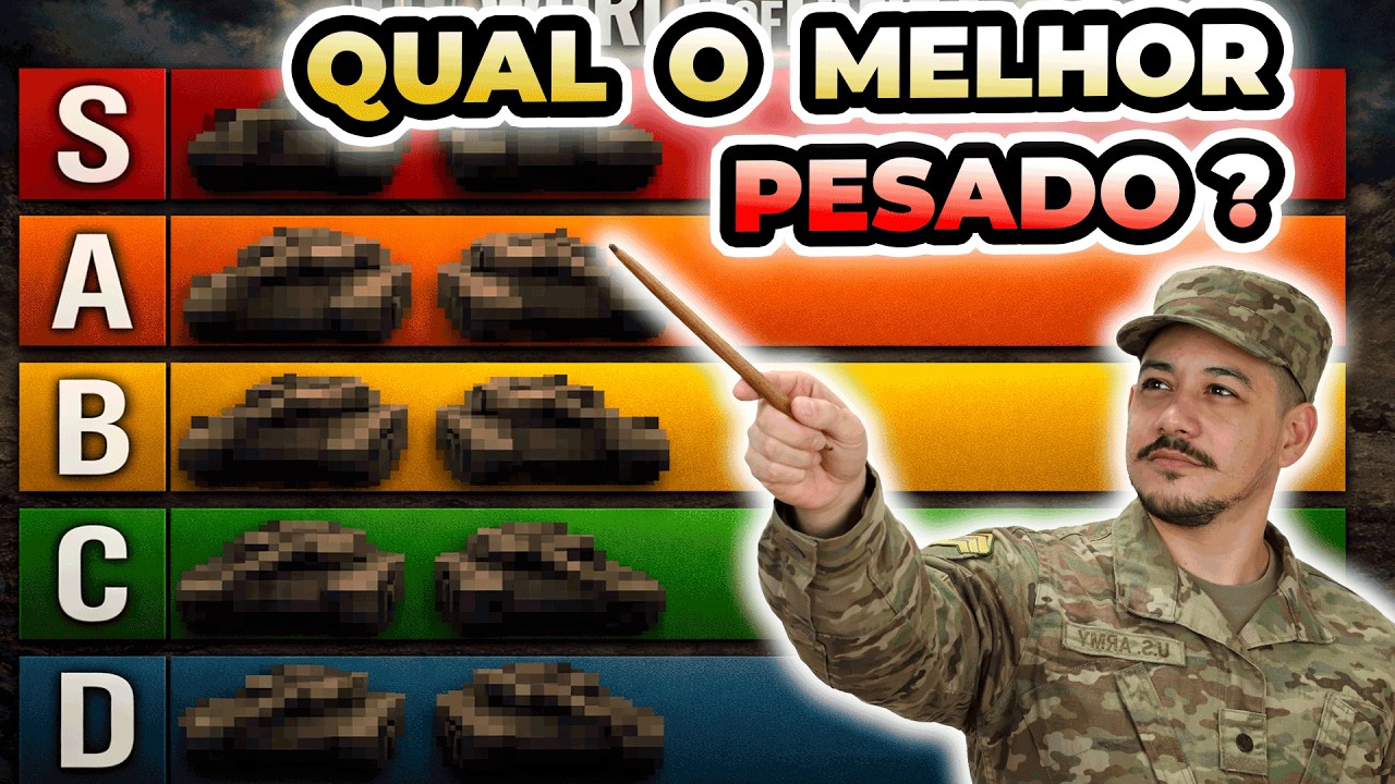 10 PESADOS QUE VOCÊ PRECISA TER NA SUA CONTA | Tier list WoT 2.0